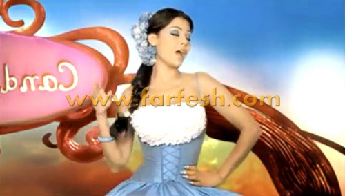 صور النجمة هيفاء وهبي في كليب 