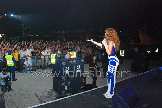 ميريام فارس الفنانة العربية الوحيدة في الفورميلا 1  صورة رقم 10 ميريام فارس الفنانة العربية الوحيدة في الفورميلا 1  صورة رقم 10