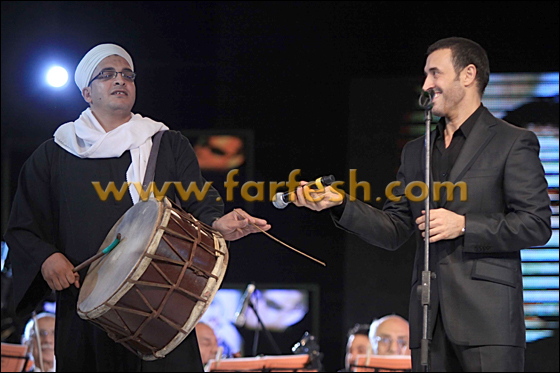 نانسي وقيصر الأغنية العربية في حفل  نانسي وقيصر الأغنية العربية في حفل