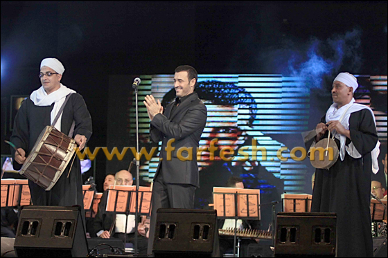 نانسي وقيصر الأغنية العربية في حفل  نانسي وقيصر الأغنية العربية في حفل