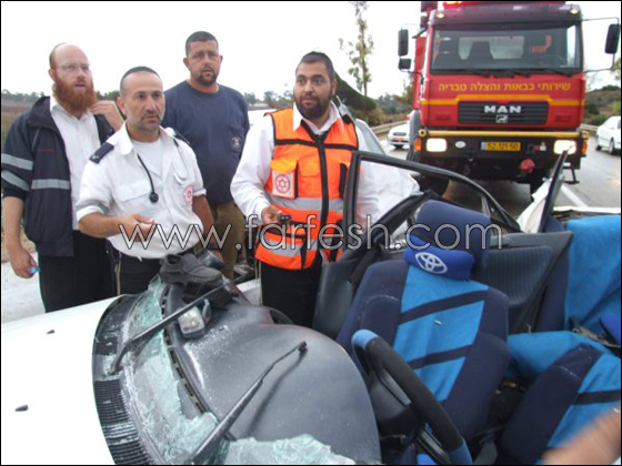 مصرع مواطن من مناطق السلطة الفلسطينية في حادث سير  صورة رقم 1