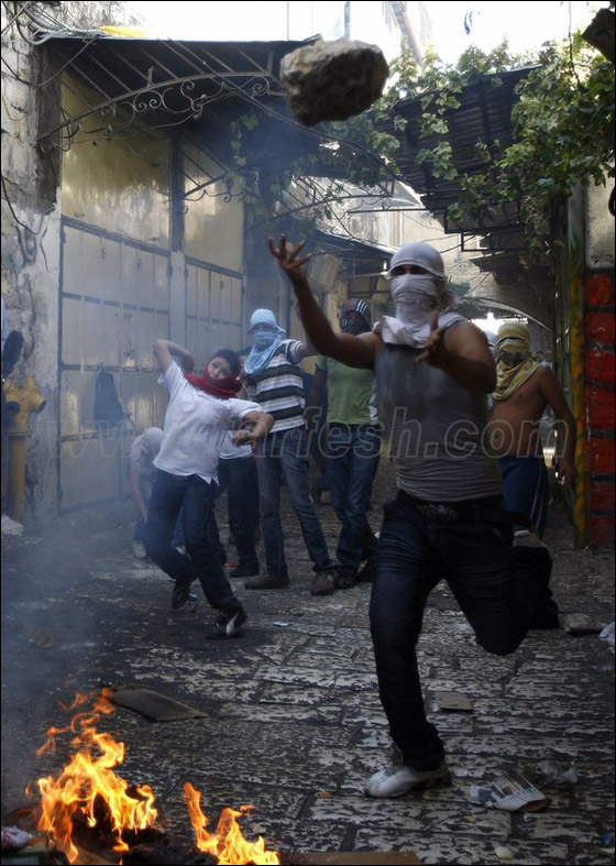 صور من المواجهات وحصار المصلين بالأقصى صورة رقم 32 صور من المواجهات وحصار المصلين بالأقصى صورة رقم 32
