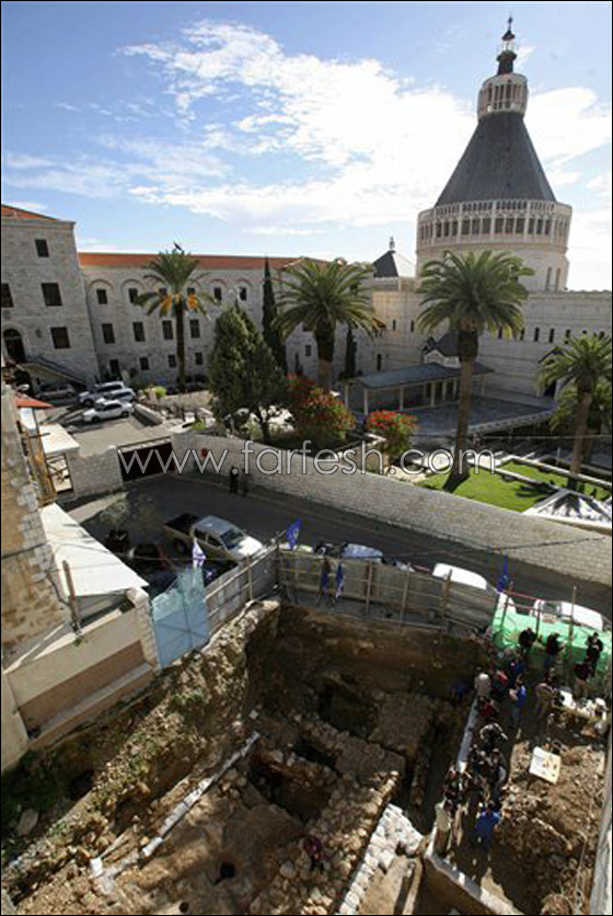 جولة استطلاعية لرئيس بلدية الناصرة للآثار الجديدة  صورة رقم 2