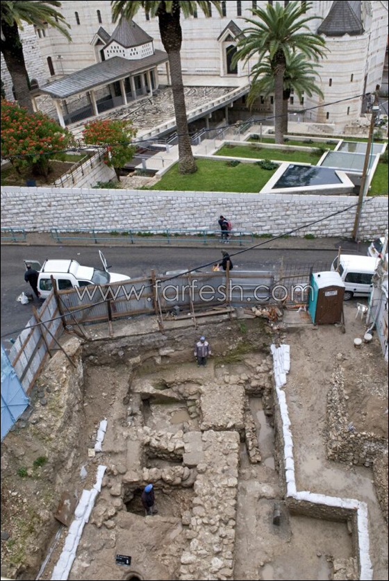 جولة استطلاعية لرئيس بلدية الناصرة للآثار الجديدة  صورة رقم 7