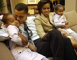 ميشيل أوباما لابنتيها: لا كمبيوترات ولا هواتف خلال الأسبوع!!        صورة رقم 1