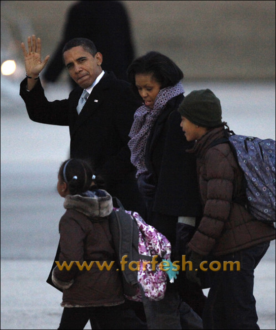 ميشيل أوباما لابنتيها: لا كمبيوترات ولا هواتف خلال الأسبوع!!        صورة رقم 6