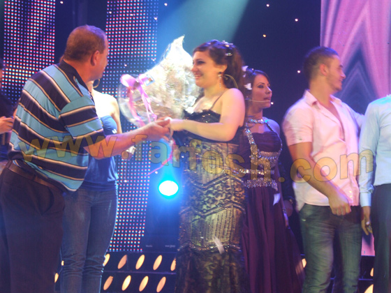 نانسي حوا تفوز بمسابقة 