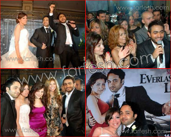 مسلسلات ينقل لكم صورًا من حفل زفاف شقيق تامر حسني!! صورة رقم 4 مسلسلات ينقل لكم صورًا من حفل زفاف شقيق تامر حسني!! صورة رقم 4