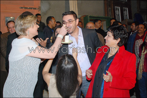 مسلسلات في افتتاح تصوير سيت كوم رجل وست ستات  صورة رقم 9