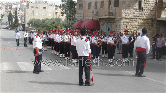 عدسة مسلسلات برو ترصد إلهام المدفعي في مسيرة الفصح في فلسطين  صورة رقم 12