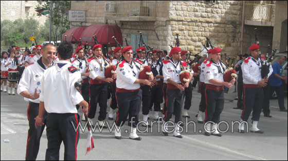 عدسة مسلسلات ترصد إلهام المدفعي في مسيرة الفصح في فلسطين  صورة رقم 8