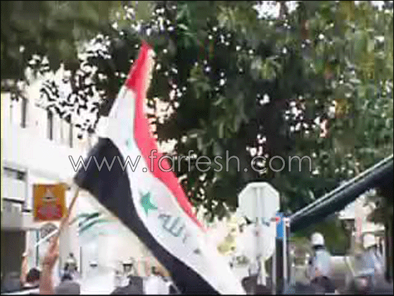 قبرص: متظاهرين فلسطينيين يهاجمون السفارة الاسرائيلية   صورة رقم 2