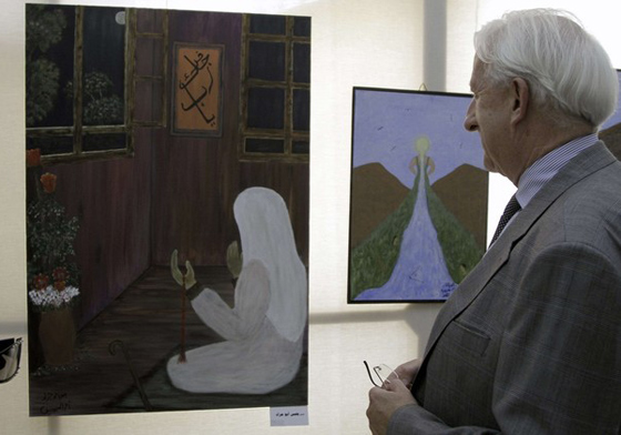 السجناء في سوريا يقيمون معرضاً فنياً في دمشق   صورة رقم 7