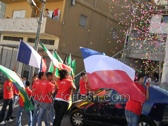 قافلة كوكاكولا مونديال تطوف شوارع الناصرة وتوزع الهدايا    صورة رقم 22