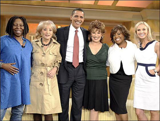 اوباما يشارك في برنامج الدردشة النسائي 