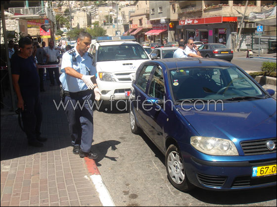 سطو مسلح واطلاق نار في الشارع الرئيسي في الناصرة!  صورة رقم 3
