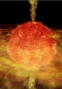 نجم عملاق يلتهم أحد النجوم التابعة له.. وتلسكوب يرصده صورة رقم 1