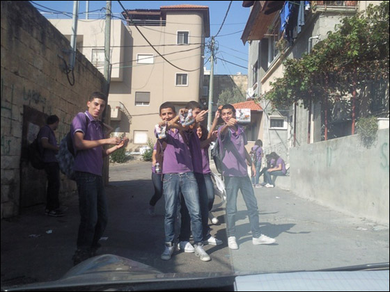 orange: كنا مع الثانويين بسخنين وكفرياسيف وغدا في يافة الناصرة والمنطقة  صورة رقم 5