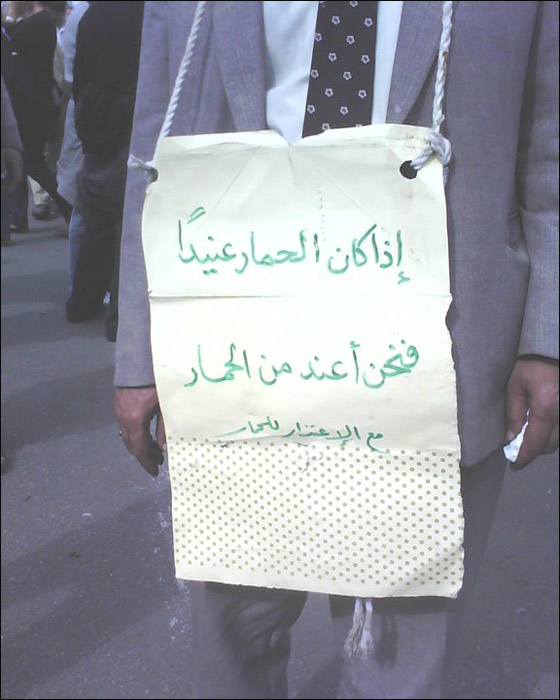 بالصور.. شعارات ظريفة طريفة مضحكة ومبكية من ميدان التحرير  صورة رقم 5