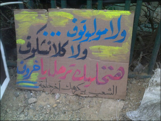 بالصور.. شعارات ظريفة طريفة مضحكة ومبكية من ميدان التحرير  صورة رقم 32