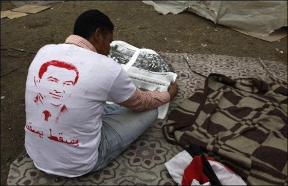 بالصور.. شعارات ظريفة طريفة مضحكة ومبكية من ميدان التحرير  صورة رقم 47
