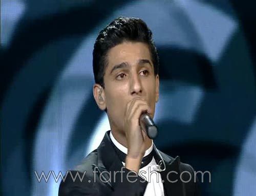 عرب ايدول: اداء احمد جمال محمد عساف فرح يوسف وتعليقات الحكام  صورة رقم 20