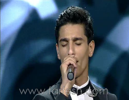 عرب ايدول: اداء احمد جمال محمد عساف فرح يوسف وتعليقات الحكام  صورة رقم 21