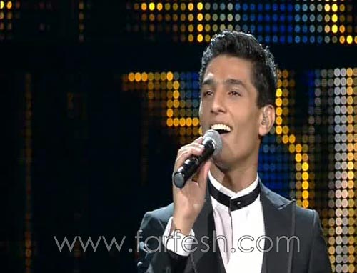 عرب ايدول: اداء احمد جمال محمد عساف فرح يوسف وتعليقات الحكام  صورة رقم 32