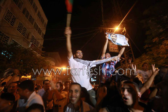 فيديو وصور: غزة ورام الله والناصرة ونابلس قبل وبعد فوز عساف  صورة رقم 17