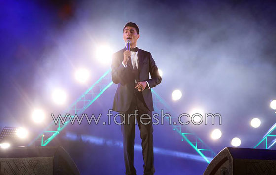 عرب ايدول محمد عساف يشعل مسرح وجمهور بيت لحم فلسطين صورة رقم 18