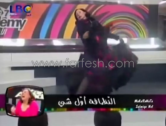 فيديو مضحك جدا: باسم فغالي يقلد مدام ميري صورة رقم 5