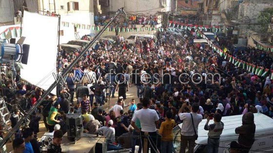 محمد عساف يصور اغنيته الجديدة  (يا حلالي يا مالي) بمخيم اللاجئين صورة رقم 3