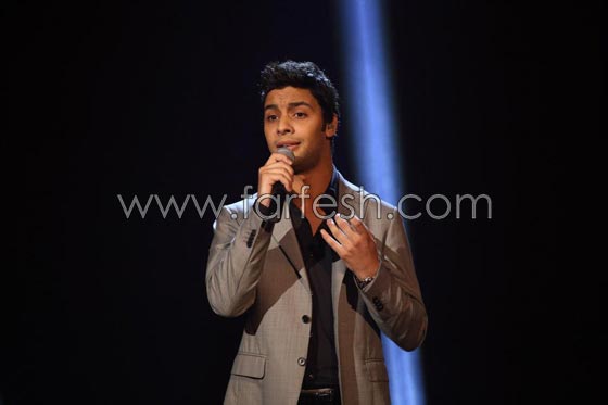 جمهور محمد عساف ومحمود محي ثائر على 