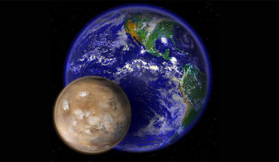 كوكب المريخ يجاور الارض يوم 27 من الشهر الجاري! صورة رقم 2