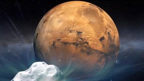حدث نادر.. مذنب يمر بقرب المريخ بسرعة 200 الف كم/ساعة صورة رقم 1