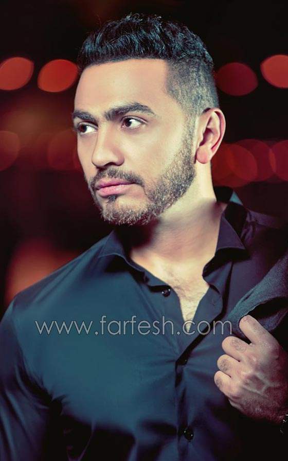  صور تامر حسني الجديدة تشعل الإنترنت وتلهب قلوب معجباته صورة رقم 4