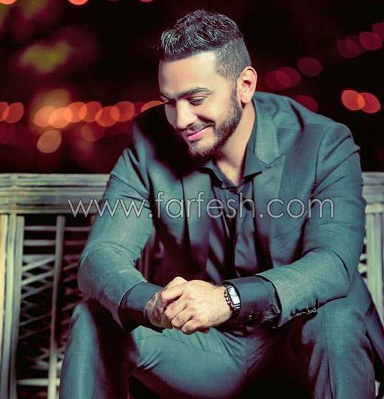 صور تامر حسني الجديدة تشعل الإنترنت وتلهب قلوب معجباته صورة رقم 5