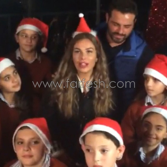 فيديو نيكول سابا في ميدلي الكريسماس مع مجموعة من الاطفال صورة رقم 2 فيديو نيكول سابا في ميدلي الكريسماس مع مجموعة من الاطفال صورة رقم 2