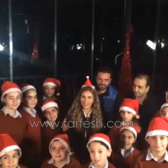 فيديو نيكول سابا في ميدلي الكريسماس مع مجموعة من الاطفال صورة رقم 5 فيديو نيكول سابا في ميدلي الكريسماس مع مجموعة من الاطفال صورة رقم 5