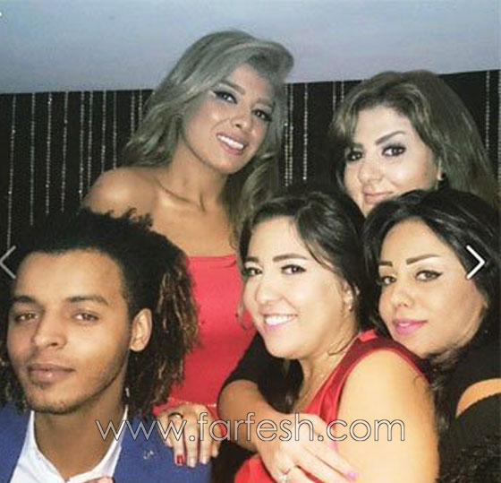 صور مي كساب يوم خطبتها على اوكا ومازن في حضنها صورة رقم 5