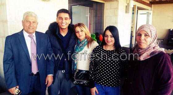 صور محمد عساف، هيثم خلايلة و منال موسى مع الرئيس الفلسطيني صورة رقم 5