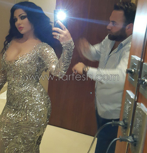 صور وفيديو هيفاء وهبي ترقص خليجي في دبي بفستان مثير صورة رقم 3