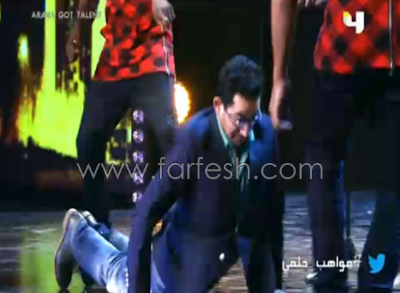 فيديو احمد حلمي يرقص بمهارة ويبهر لجنة عرب غوت تالنت صورة رقم 4