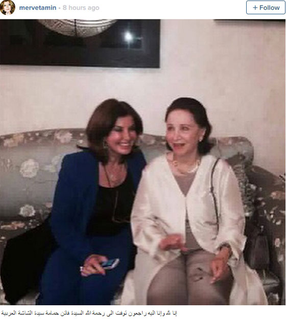  نجوم الفن عادل امام,،ماجدة الرومي، نانسي عجرم وغيرهن ينعون الفنانة فاتن حمامة صورة رقم 9