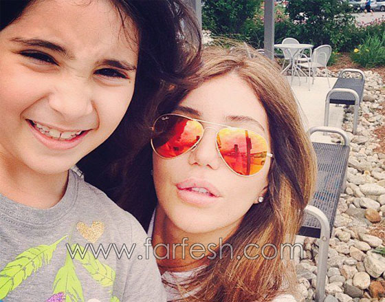 صور ابنة مي حريري تثبت الشبه بينها وبين امها صورة رقم 3