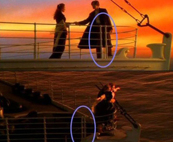 صور فيلم تايتنك تكشف 10 اخطاء كارثية  لم تلاحظها سابقا صورة رقم 8