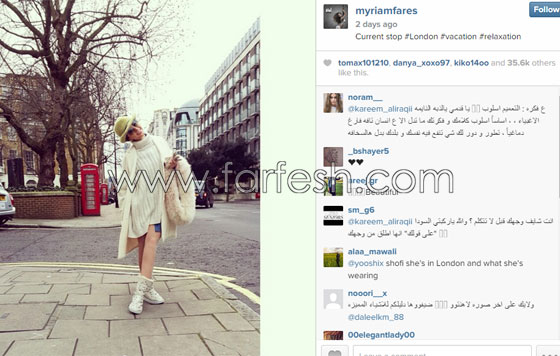 صور ميريام فارس في احضان رجل في لندن والجمور يتساءل: اين زوجُها صورة رقم 5