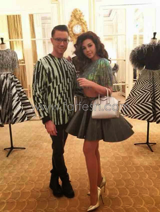 ميريام فارس تحذف صورتها بفستان يكشف ما تحته !  صورة رقم 2