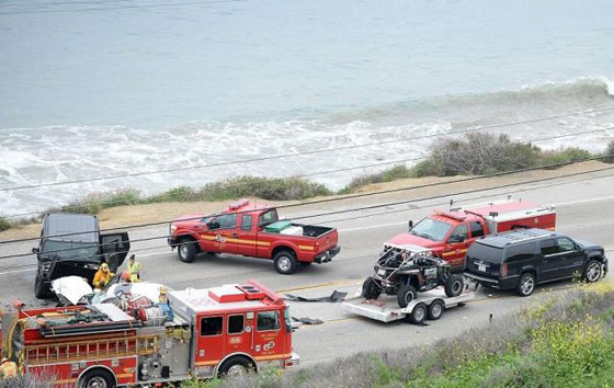 النجم العالمي بروس جينجر يتعرض لاصابة في حادث سير قاتل صورة رقم 2