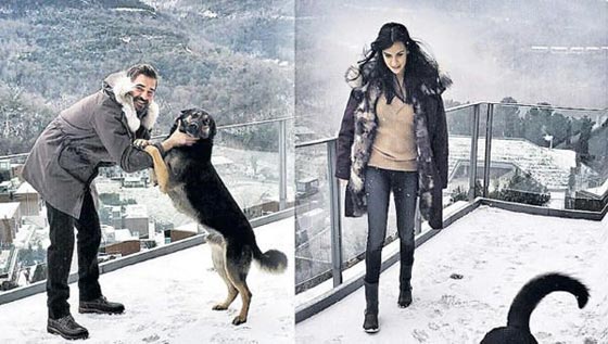 العاصفة السيبيرية تنزل النجوم الاتراك من السماء الى الثلوج الرائعة صورة رقم 20